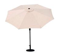 JCNAGXY 9.8ft /3.0M Banana Cantilever Overhanging Garden Parasol Umbrella, Sun Shade Canopy UV Resistant with Crank Handle for Beach Balcony Terrace Garden Outdoor Shelter