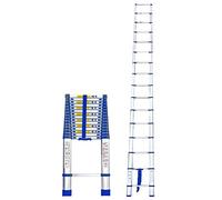 JCNAGXY Échelle à rallonge Industrielle en Aluminium de 8,5 Pieds/ 12,5 Pieds/ 16,5 Pieds/ 20 Pieds/ 23 Pieds/ 26 Pieds de Hauteur, échelles télescopiques Extensibles pour Le Grenier à Domicile Les