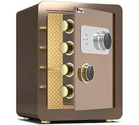 JCNAGXY Fireproof Waterproof Security Home Fireproof Secret Cash Mechanical Code Key Lock Steel Off