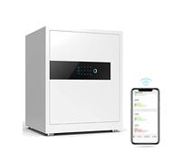 JCNAGXY Fireproof Waterproof Smart WiFi sHidden Bedside Table Small Anti-Theft Fingerprint Password Intellig