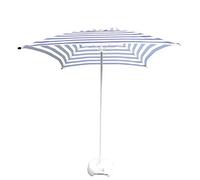 JCNAGXY Garden Parasol Sun Umbrella Patio 6.6ft Stripes Patio Umbrella, UV 50+ Protection Beach Umbrella with 4 Sturdy Ribs for Residential and Commercial Locations