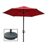 JCNAGXY Garden Parasol Sun Umbrella Patio Outdoor Patio Umbrella, 6.6 Feet UV Protection Beach Umbrella with 6 Sturdy Ribs
