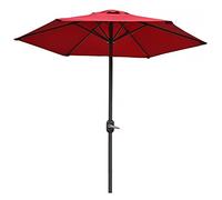 JCNAGXY Garden Patio Umbrella Outdoor Beach Metal Sun Umbrella, Portable Sunscreen Umbrella for Lawn Patio Outside, Non-Fading & Rainproof
