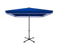 JCNAGXY Outdoor Commercial Parasols, Large Square Garden Parasols, Anti-Pinch, Easy to Open and Close Courtyard Umbrellas, Sunshade and Rainproof Parasol with Four Height Adjustment