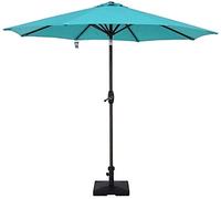 JCNAGXY Outdoor Garden Parasols 7.5Ft/2.25M Round Garden Parasol,Outdoor Umbrella Sun Shade for Patio/Beach/Pool Umbrellas with Crank and Tilt, Sunscreen Uv50+