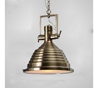 JCNAGXY Retro Pendant Light Industrial Lights and Country Dome/Bowl UFO Metal Bronze Shade Chandelier Ceiling Light for loft Living Room Restaurant Cafe Bar Counter Hanging Lamp Hard Wiring fixtures
