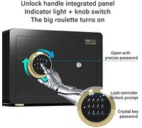 JCNAGXY Safe Cabinet Safe Home Small Electronic Password Safes Safety Safe, Cash Lock Strong Smart Home Safe