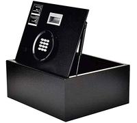 JCNAGXY Safe Top Opening Drawer Security Safe, Home Hidden Steel with Keypad and 2 Manual Override Keys, Protect Your Money Interesting Life