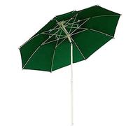 JCNAGXY Sun Parasol Umbrella Garden 2.2m Green Garden Parasols with Crank,Outdoor Sun Shade Umbrella for Beach/Pool/Patio, UV Protective, 8 Ribs