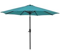 JCNAGXY Sun Parasol Umbrella Garden Parasols 2.7M Outdoor Garden Patio Umbrella UV70+, Crank and Tilt, Sun Shade for Outside Market Terrace Deck Yard Or Pool Side
