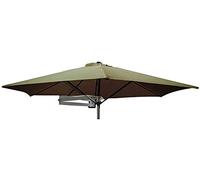 JCNAGXY Sun Parasol Umbrella Garden Parasols Wall-Mounted Patio Umbrella with Metal Pole - Outdoor Garden Yard Balcony Tilting Sunshade Umbrella, 8ft / 250cm