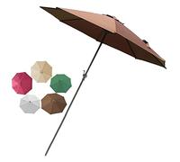 JCNAGXY Umbrellas Sunscreen, Outdoor Sun Shade, with 8 Ribs, with Crank Handle, Protection Windproof, for Garden Patio Yard Beach Pool Table Parasol, Outdoor Table Umbrella