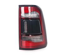 JCNUUON Clignotant Antibrouillard Pour Dodge RAM 1500 2019 - 2023 Avertissement D'arrêt Frein Angle Mort Avec Garniture Noire LED Feu Arrière Feux Arrière(Right)