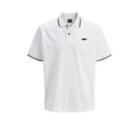Jcopacer Polo Jacquard SS, Blanc éclatant., M