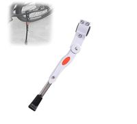 JCPDN Béquille Vélo pour Diamondback Overdrive 27.5 Pro, Pliable Longueur Réglable Cyclisme Pièces Détachées Aluminium Support Stable Loisirs Sports,White