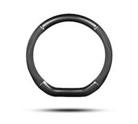 JCPDN Voiture Caches de Volant pour Peugeot Rifter Bipper RCZ,Housse de Volant Couvre Volant Protège Anti-dérapant Respirant Pièces Détachées Aménagements Intérieurs,D-Black