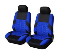 JCPDN Voiture Ensembles Housses Siège pour Renault Kangoo (I, II) 1997-2015 2016 2017 2018 2019,Confortable Respirant Imperméable Non Slip Couvre Sieges Interieur Accessoires,Blue-2-SEAT