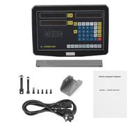 JCS900-2AE Affichage numerique 2 axes DRO pour tour fraiseuse, prise CN 110-240 V