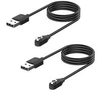 JCSJK Magnétique Chargeur Câble Compatible avec AfterShokz Aeropex, USB A Cordon de Charge pour As800 S803 Opencomm Openrun Pro S810 Mini Conduction (2Pcs, 1m)