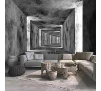 JCSMKFQ Papier peint mural 3D en PVC autocollant effet ciment tridimensionnel fond mural spatial décoration murale sticker mural