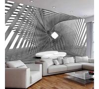 JCSMKFQ Papier peint mural 3D pour intérieur, extension géométrique de l'espace, salon, chambre à coucher, décoration murale, autocollant