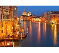 JCSMKFQ Papier peint mural 3D représentant une ville aquatique la nuit idéal pour la décoration intérieure art mural et autocollant en tissu de soie.