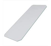 JCSPARES® étagère en verre tiroir légumes couvercle tiroir compatible avec ariston compatible avec indesit compatible avec hotpoint compatible avec whirlpool dimensions 466 x 188 x 4 mm