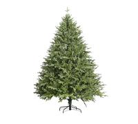 JCSRYD Sapin de Noël Artificiel Haut de Gamme à Charnières, Réaliste et Complet, avec Support en Métal, 2 800 à 12 000 Branches, Branches Automatiques pour Salon, Entrée et Magasin(210cm/7ft)