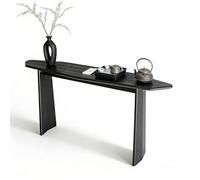JCSRYD Table Console en Bois Massif pour Entrée, Table Sofa Étroite derrière Canapé, Console Entree pour Couloir, Salon, Hall d’Entrée(160 * 35 * 80cm/63 * 14 * 31inch)