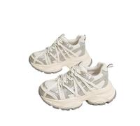 JCVBN Baskets compensées à Plateforme de 9 ou 11 cm pour Femmes, avec Empeigne en Mesh et Brides croisées, Semelle en Mousse EVA, idéales pour Un Usage Quotidien décontracté. Pointures 34 à 40.