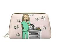 JCVBN Trousse de toilette personnalisée pour femme, médecin, infirmière, cosmétique, organisateur de maquillage, boîte de rangement Dopp, 23, Cosmetic Bag