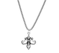 JCVBN Vintage Croix Pendentif Collier Unisexe Polyvalent Simple Longue Chaîne Pull Accessoire Hip Hop