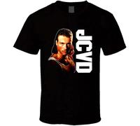 JCVD Jean-Claude Van Damme Bloodsport Kickboxer Universal Soldat Mens T-Shirt Black 3XL