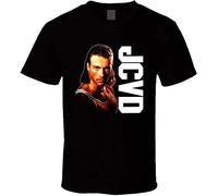 JCVD Jean-Claude Van Damme Bloodsport Kickboxer Universal Soldat Mens T-Shirt Size L