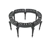 JCWGLY Anneau Lumineux Extérieur À LED Pour Arbre, Spots De Paysage AC 110V/220V, Étanche IP65 Pour L'éclairage Et La Décoration De Jardin De Cour(White Light,7 lights)