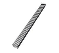 JCWGLY Caniveau Exterieur Drain Linéaire en Acier Inoxydable 304, Canal De Drainage, Drain De Douche Anti-colmatage pour Salle De Bains, Patio, Allée, Terrasse De Piscine(100x6x5cm/39.4x2.4x2in)