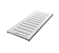 JCWGLY Grille de Drainage Grille De Drainage Extérieure en Acier Inoxydable Épais, Antidérapante, Résistante Aux Charges Élevées, pour Les Ménages Et Les Entreprises(58x25x2.5cm/22.9x9.8x1in)