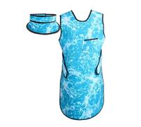 JCWGLY Tablier en Plomb Tablier en Plomb De Radioprotection De 0,5 MmPb avec Collier De Protection Thyroïdienne pour La Protection Contre Les Rayons X des Soins Dentaires(Color 4,M)