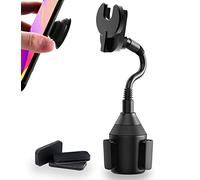 JCWINY Support de téléphone de voiture pour Pop Socket, support de téléphone compatible avec Popsocket pour voiture, support flexible col de cygne pour montage Pop Mount compatible avec iPhone