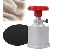 jcwwolk Coupe D'échantillon De Tissu, Échantillonneur De Textile Rond, Zone De Coupe 10 Cm², Épaisseur De Coupe 0-5mm, Diamètre D'échantillonnage 35.7mm, pour Papier, Tissu, Cuir