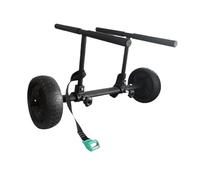 JCXIOC Diable de Remorquage pour Bateau Chariot de Kayak avec Sangles d'arrimage Remorque Universelle Robuste en Tube d'aluminium