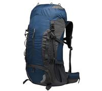 JCXIOC Sac à Dos Extérieur Sac à dos d'alpinisme haute capacité 55 L for randonnée, camping, voyage longue distance, plein air, sport for hommes et femmes(Blue)