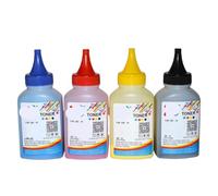 JCxYGAP 130A CF350A CF351A CF352A CF353A Power de Toner Compatible 40G Readeau Compatible avec Les imprimantes Laser en Couleur Fonctionne avec Pro MFP M176N M177FW Series(1Set CMYK)