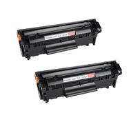 JCxYGAP 2 Pack Compatible 12A Q2612A Cartouche de Toner Compatible avec Une Utilisation avec 1010 1012 1015 1020 3015 3020 3030 3050 1018 1022 1022N