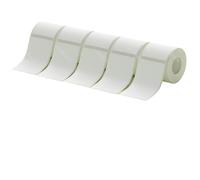 JCxYGAP 5 Rouleaux Blanc étanche à étiquette Thermique Compatible avec des modèles d'imprimante de Code-Barres de Poche B21 B1 B203 Compatible avec Le nom et l'impression de Code-Barres(5WH 50-70mm)