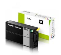 JCxYGAP Cartouche à Encre Compatible 991 991x Compatible avec Les imprimantes Pagewide 755DN 774DN 750DN 750DW 772DN 772DW 777Z 777Z(1PC - Black)