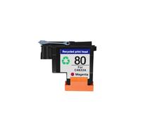 JCxYGAP Couleur Noire Compatible avec C4820A C4821A C4822A C4823A Compatible avec 80 80 Print Head Designjet 1050 1055 1055 Imprimante(C4822A M 1PC)