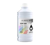 JCxYGAP DTG Ink Textile Ink Garment Ink I3200 DX5 DX6 DX7 TX800 I1600 4050 6090 Compatible COMPATION d'impression avec L800 1390 R1900 R2000 F2000 F2100(1pc-BK)