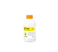 JCxYGAP Encre DTF 250ML, Compatible avec Les imprimantes 1390 1400 1430 L1800 DX5 DX7 5113 4720 I3200, Recharge de Film à Transfert Direct(250ml-Y)