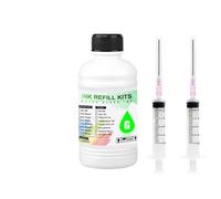 JCxYGAP Encre Pigment 250 ML Compatible avec PFI-206 Compatible avec IPF 6400 6450 6400S 6450S 6400SE Imprimer(G)